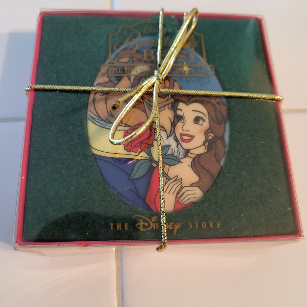 Beauty and the beast ornament 1997